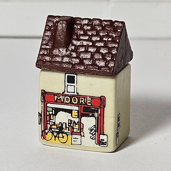 Bally-Whim Irish Village Ceramic Miniature Moore Post Office - Picture 1 of 6